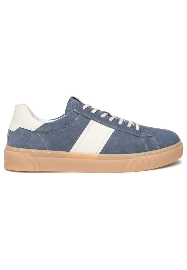 Nero Giardini Sneaker Veloursleder/Textil Blau/Weiß
