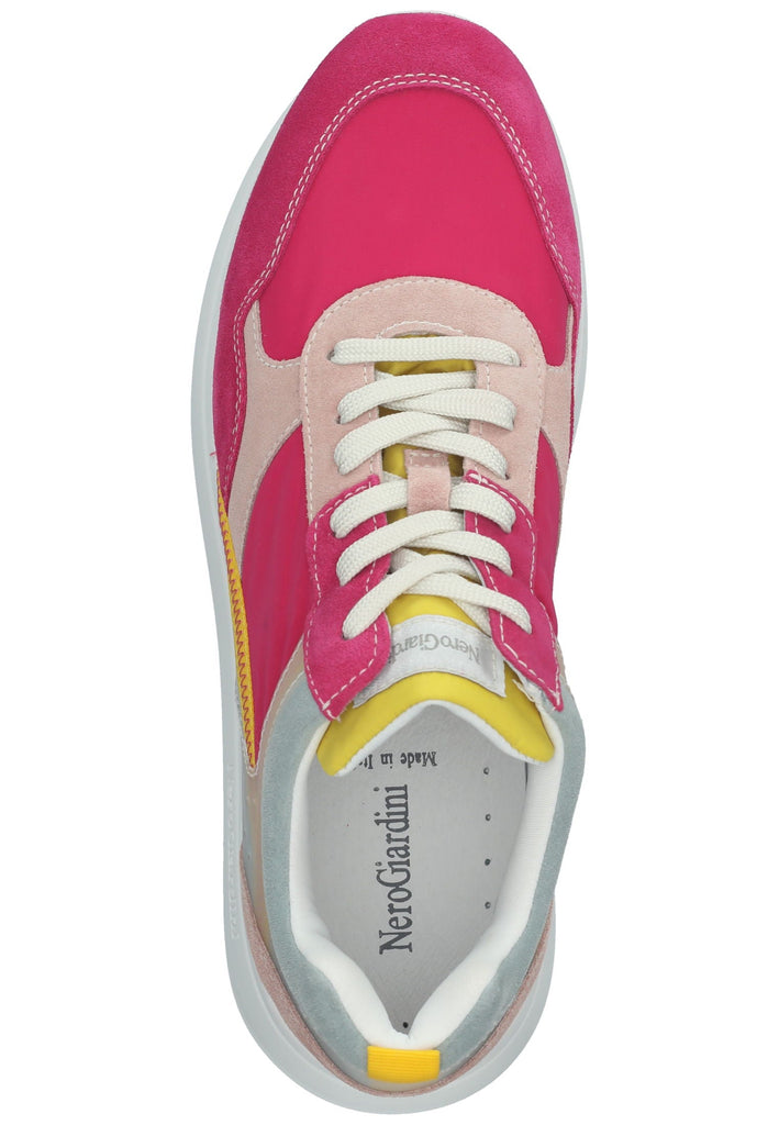 Nero Giardini Sneaker Veloursleder/Textil Fuchsia