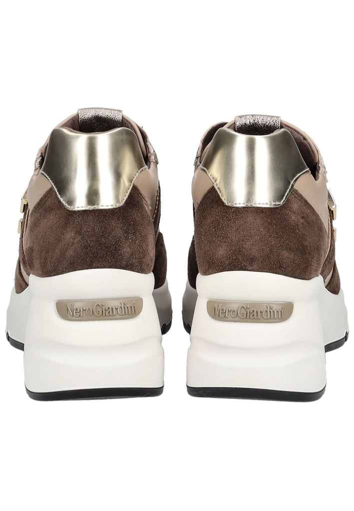 Nero Giardini Sneaker Veloursleder/Textil Kastanie