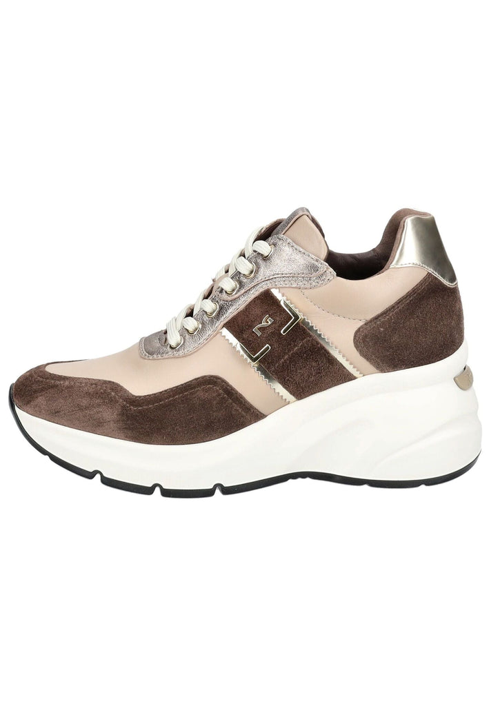 Nero Giardini Sneaker Veloursleder/Textil Kastanie