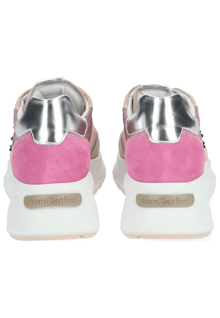 Nero Giardini Sneaker Veloursleder/Textil Pink/Violett