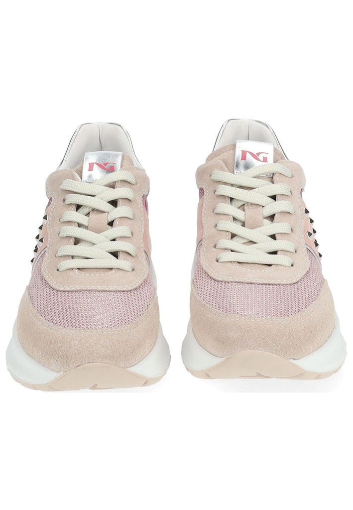 Nero Giardini Sneaker Veloursleder/Textil Pink/Violett