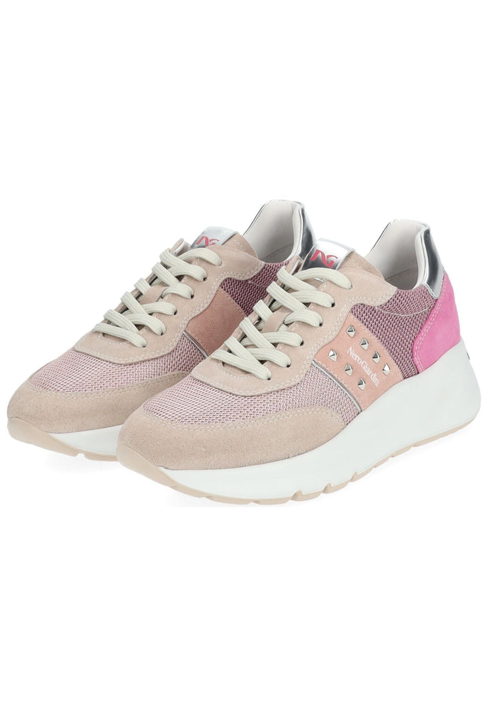 Nero Giardini Sneaker Veloursleder/Textil Pink/Violett