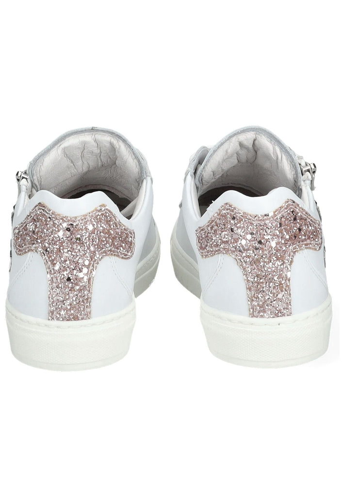 Nero Giardini Sneaker Veloursleder/Textil Weiß/Silber