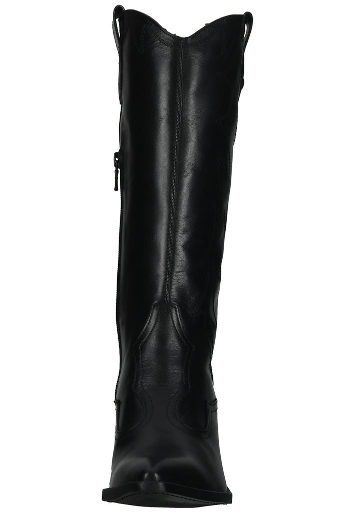Nero Giardini Stiefel Glattleder Schwarz
