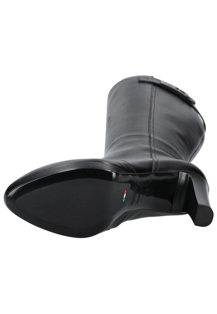 Nero Giardini Stiefel Glattleder Schwarz