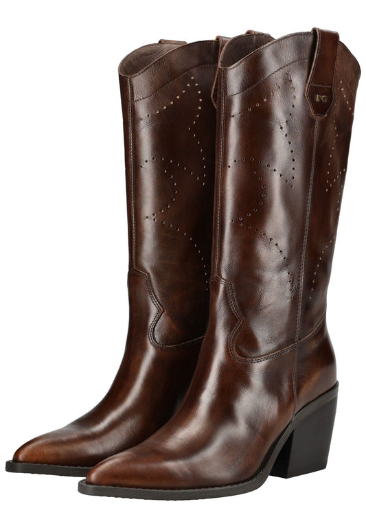 Nero Giardini Stiefel Leder Braun