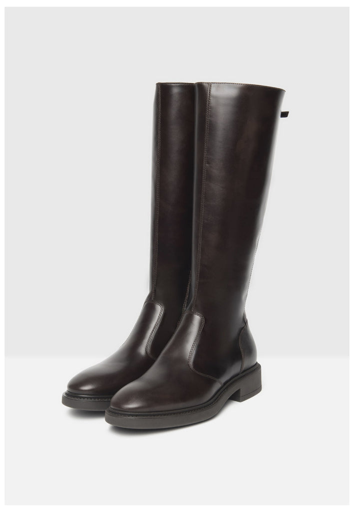 Nero Giardini Stiefel Leder Dunkelbraun