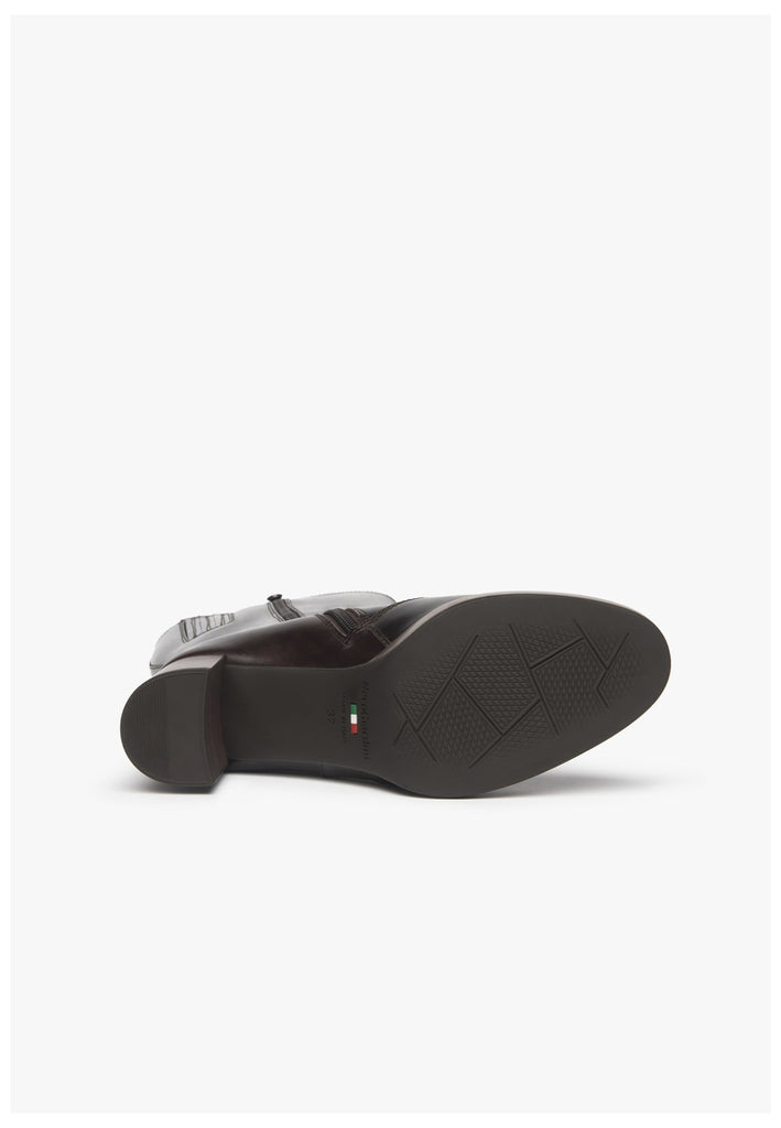 Nero Giardini Stiefel Leder Dunkelbraun