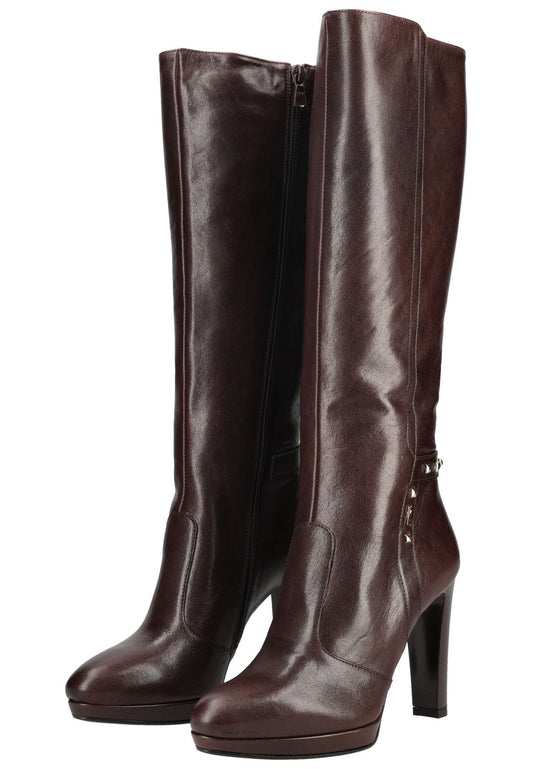Nero Giardini Stiefel Leder Ebony