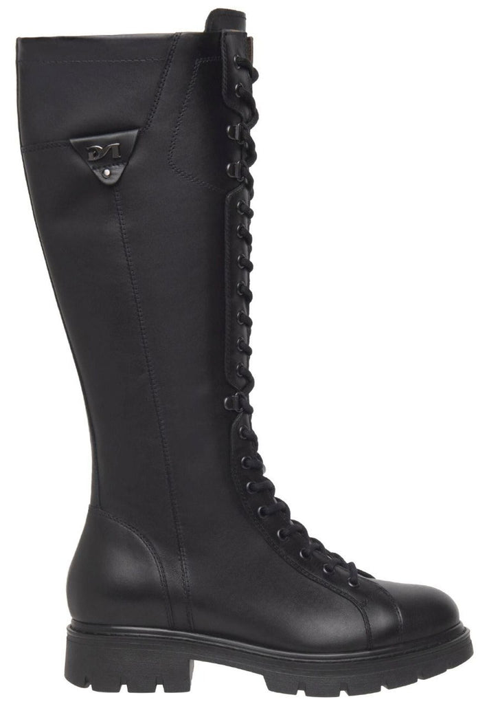 Nero Giardini Stiefel Leder Schwarz
