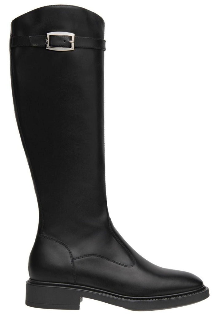 Nero Giardini Stiefel Leder Schwarz