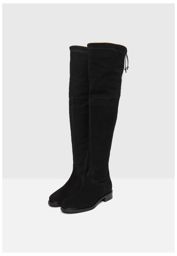 Nero Giardini Stiefel Leder Schwarz