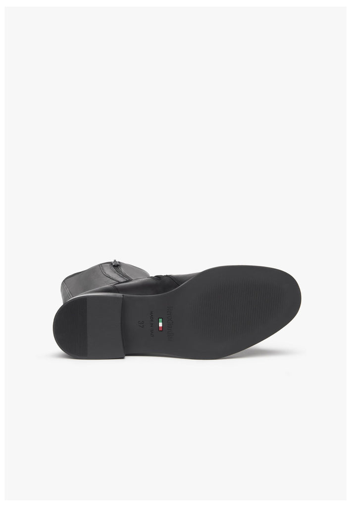 Nero Giardini Stiefel Leder Schwarz