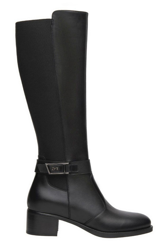 Nero Giardini Stiefel Leder Schwarz