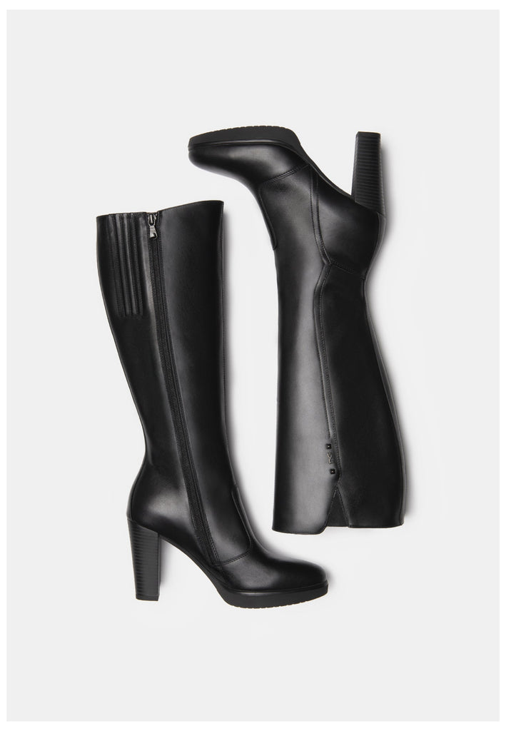 Nero Giardini Stiefel Leder Schwarz