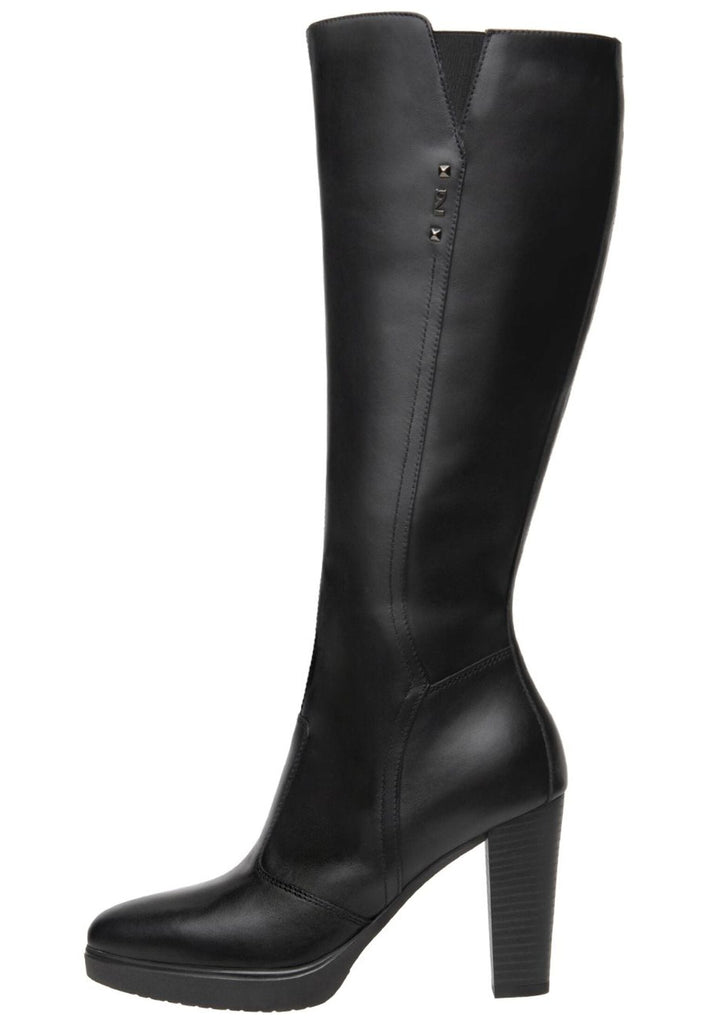 Nero Giardini Stiefel Leder Schwarz
