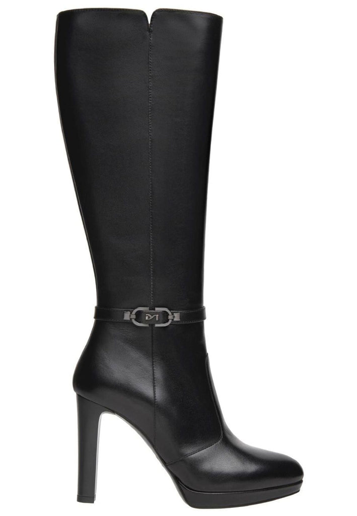 Nero Giardini Stiefel Leder Schwarz