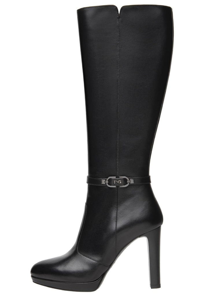 Nero Giardini Stiefel Leder Schwarz