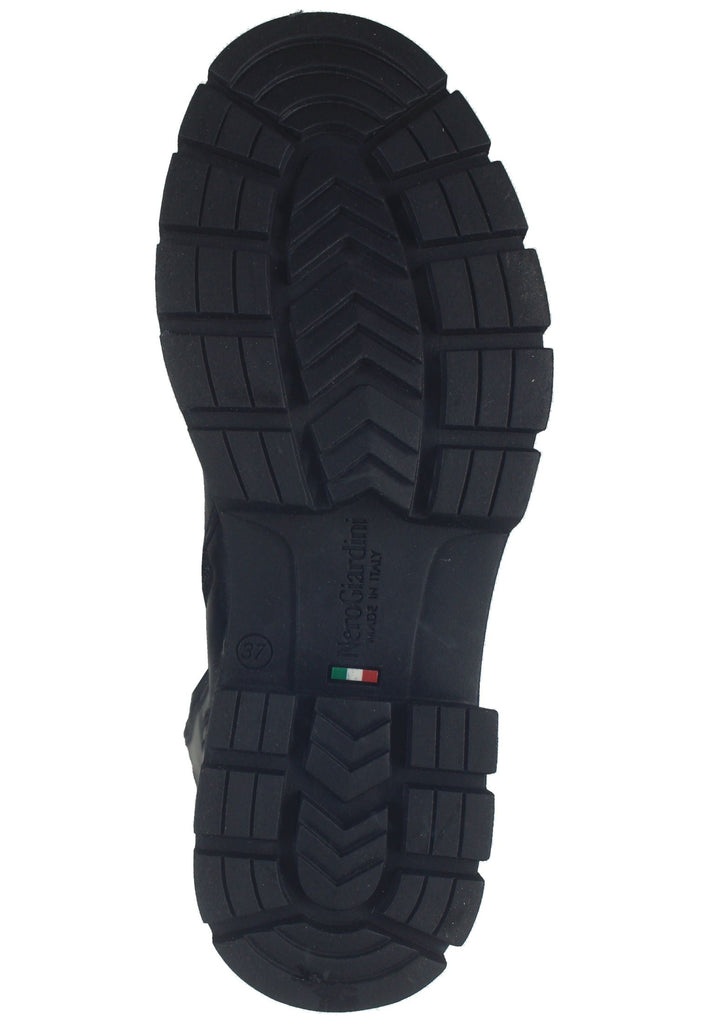 Nero Giardini Stiefel Leder Schwarz