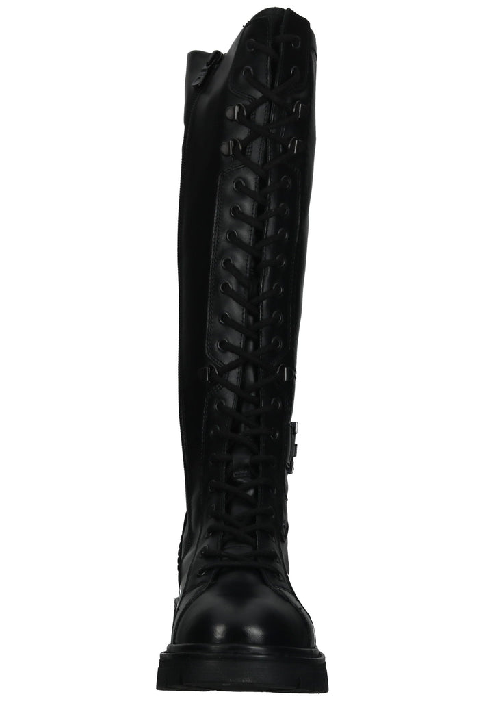 Nero Giardini Stiefel Leder Schwarz