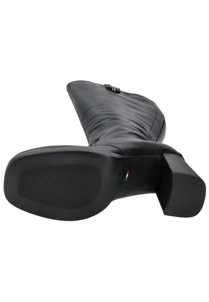 Nero Giardini Stiefel Leder Schwarz