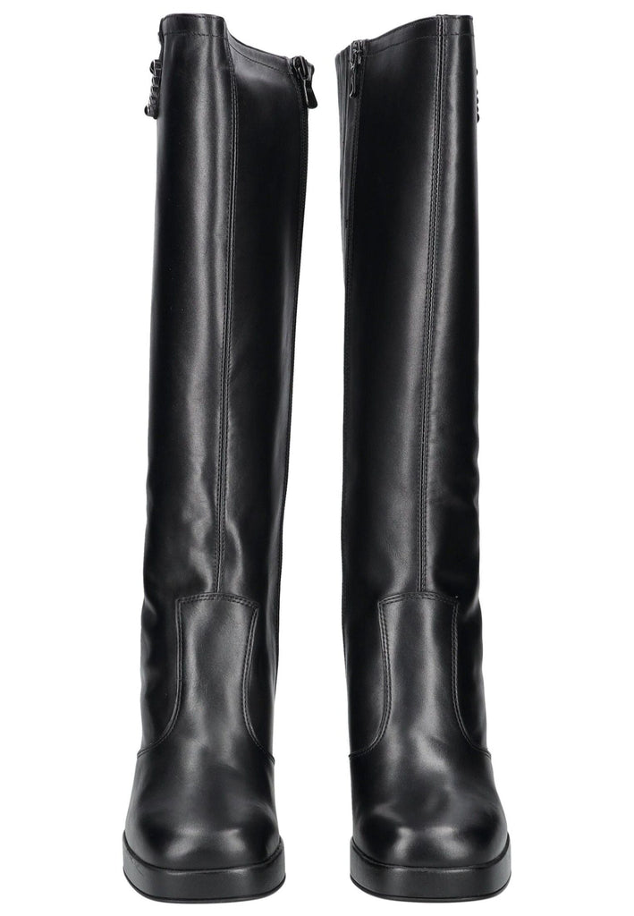 Nero Giardini Stiefel Leder Schwarz