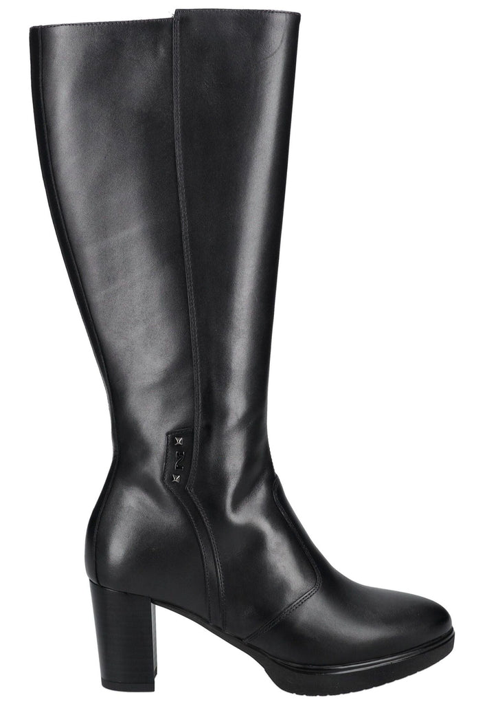 Nero Giardini Stiefel Leder Schwarz