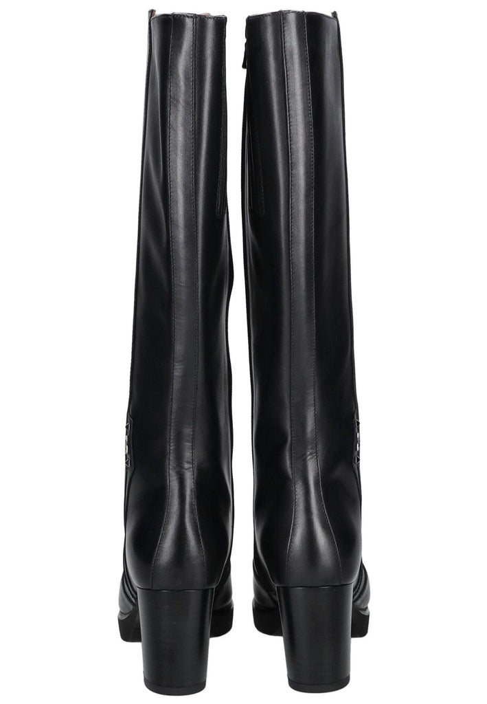Nero Giardini Stiefel Leder Schwarz