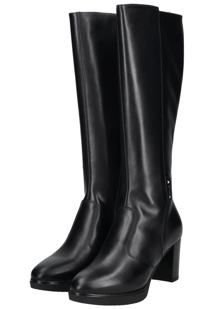 Nero Giardini Stiefel Leder Schwarz