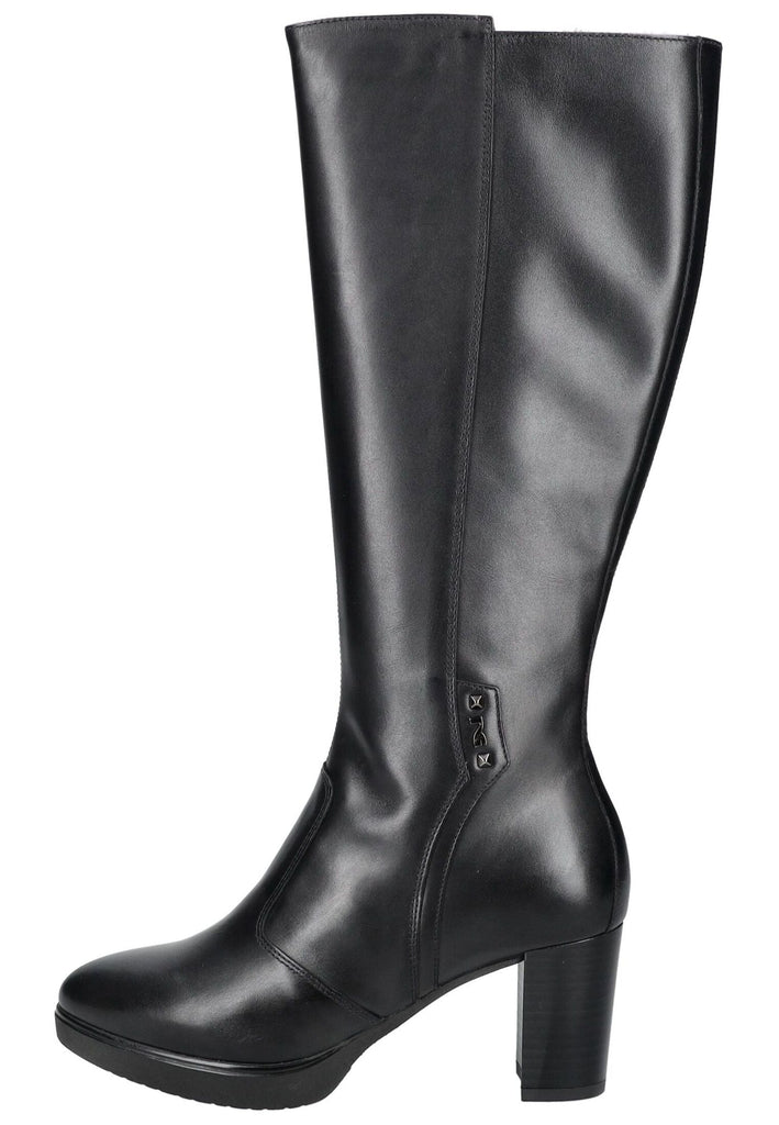 Nero Giardini Stiefel Leder Schwarz
