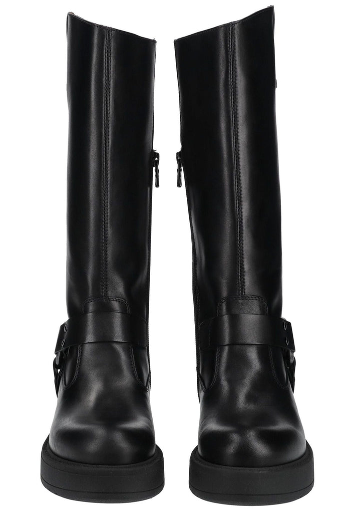 Nero Giardini Stiefel Leder Schwarz