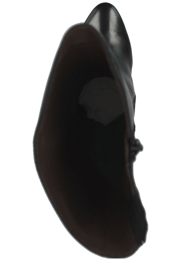 Nero Giardini Stiefel Leder Schwarz