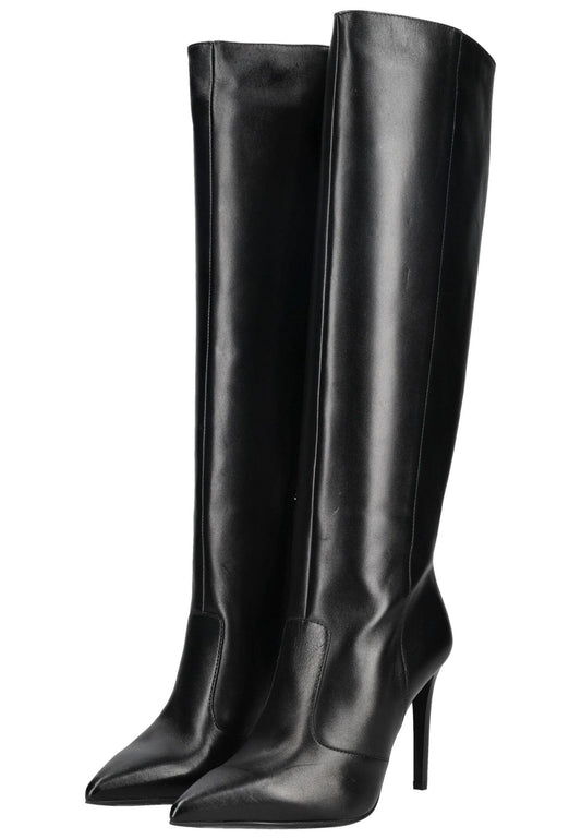 Nero Giardini Stiefel Leder Schwarz