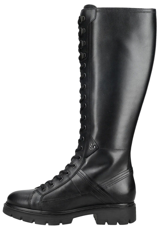 Nero Giardini Stiefel Leder Schwarz