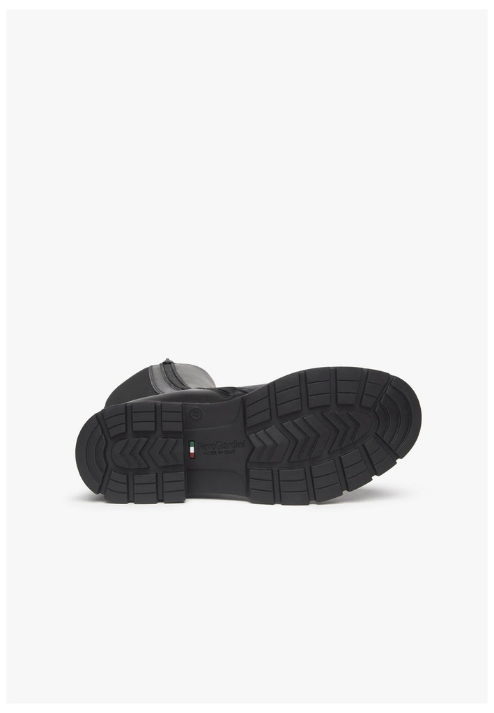 Nero Giardini Stiefel Leder/Textil Schwarz