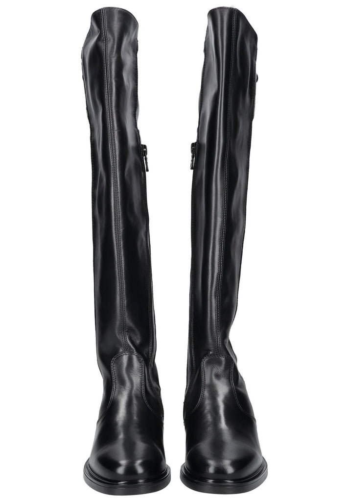 Nero Giardini Stiefel Leder/Textil Schwarz