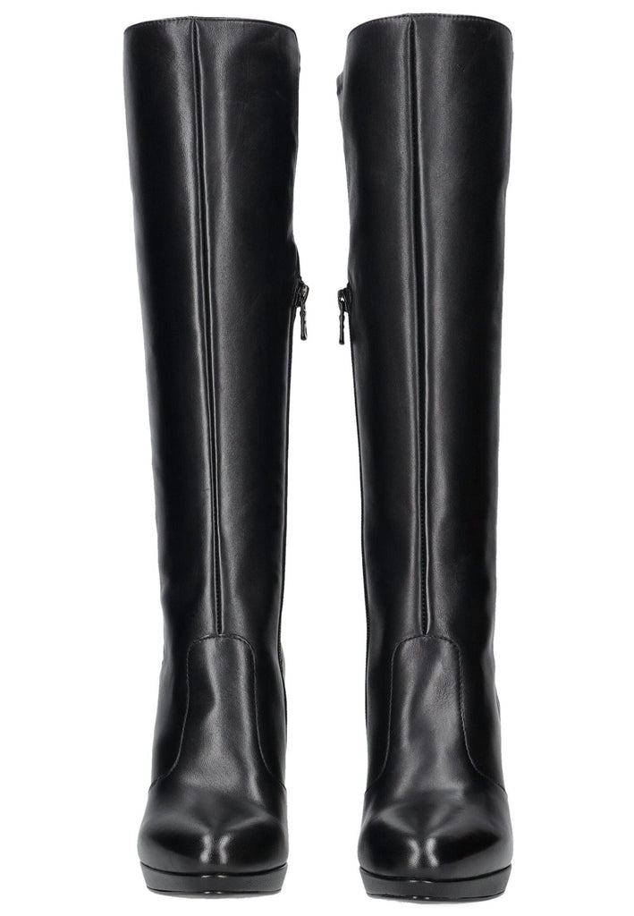 Nero Giardini Stiefel Leder/Textil Schwarz