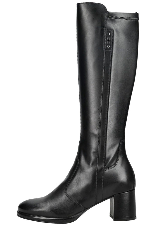 Nero Giardini Stiefel Lederimitat Schwarz