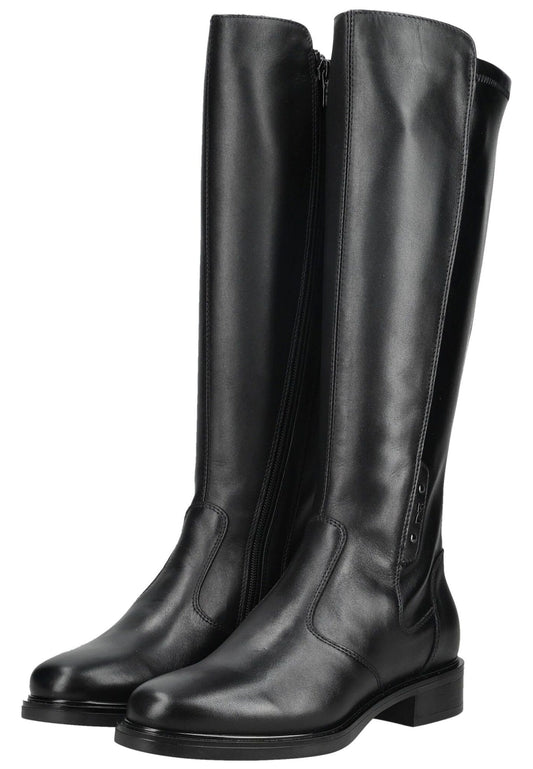 Nero Giardini Stiefel Lederimitat Schwarz