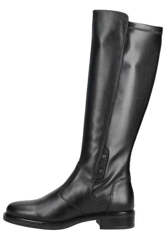 Nero Giardini Stiefel Lederimitat Schwarz