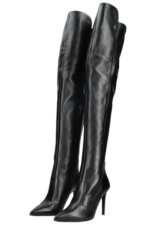 Nero Giardini Stiefel Lederimitat Schwarz