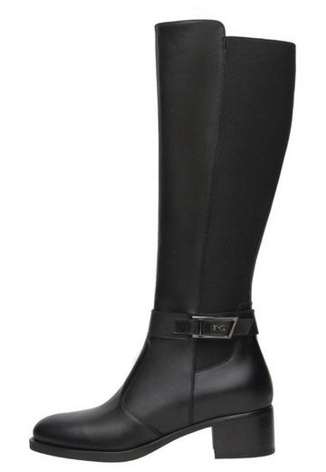 Stiefel Nero Giardini Stiefel Leder Schwarz
