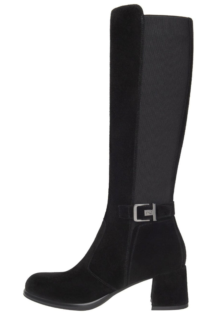 Stiefel Nero Giardini Stiefel Leder/Textil Schwarz