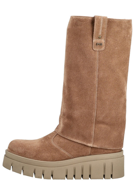 Nero Giardini Stiefel Veloursleder Braun