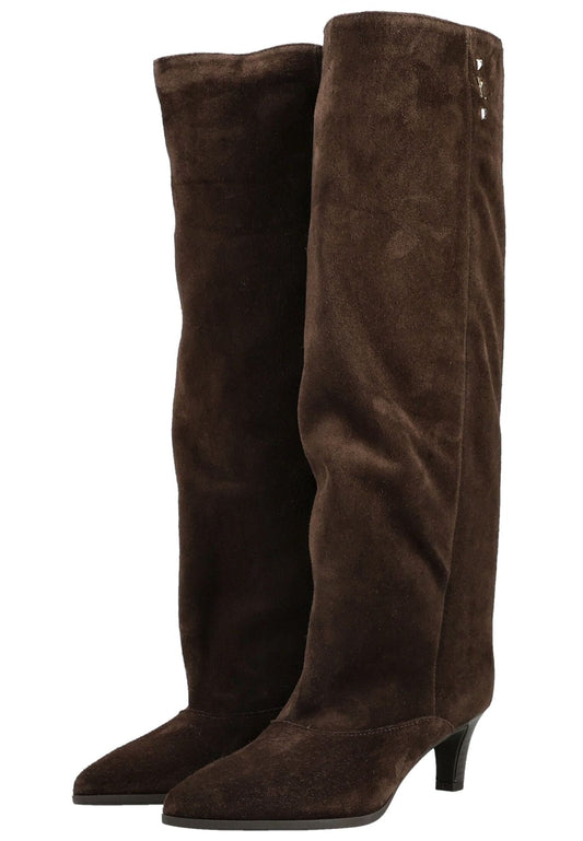 Nero Giardini Stiefel Veloursleder Moro