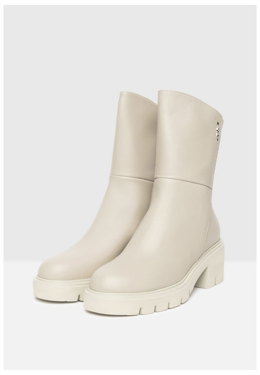 Nero Giardini Stiefelette Leder Beige