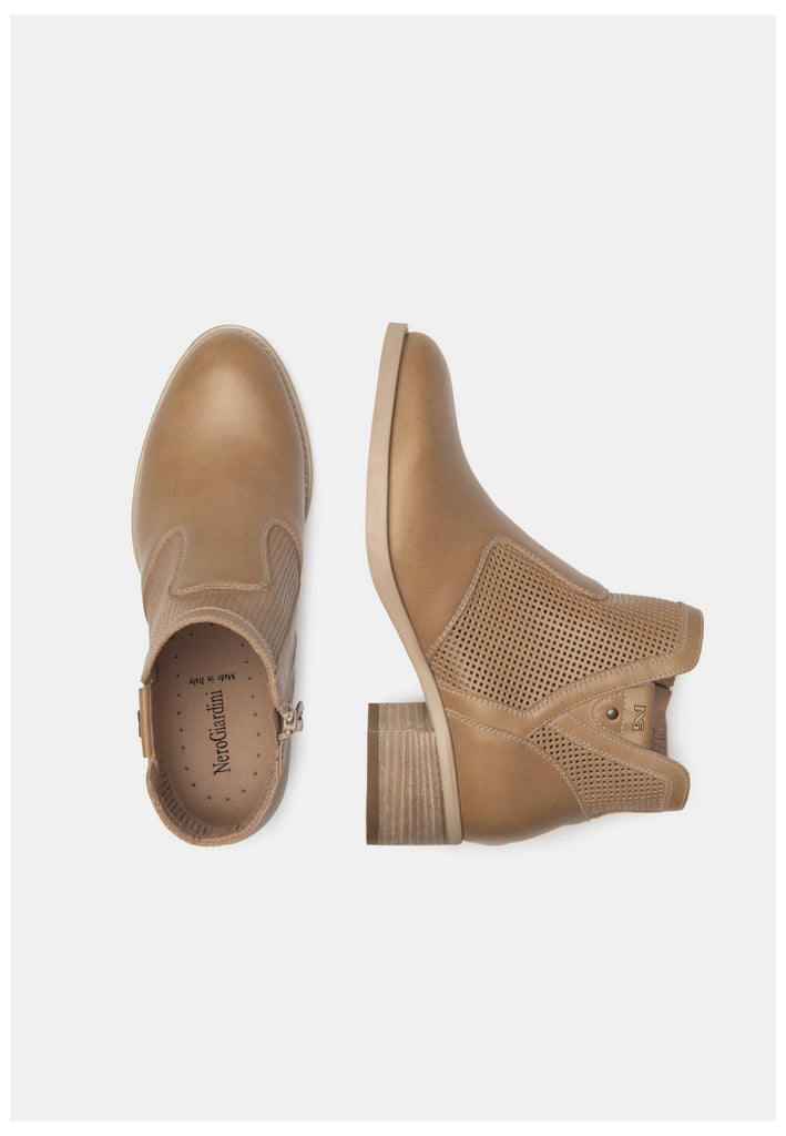 Nero Giardini Stiefelette Leder Cuoio