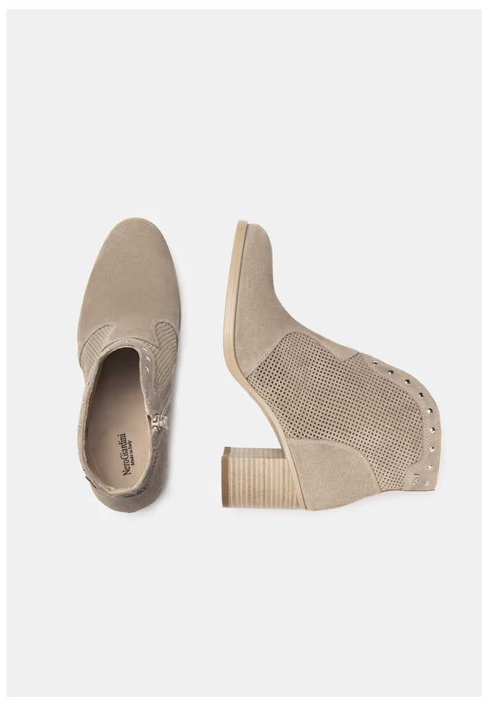 Nero Giardini Stiefelette Leder Grau