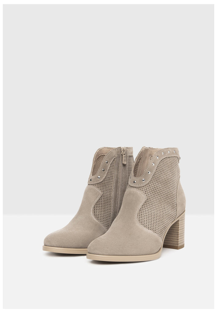 Nero Giardini Stiefelette Leder Grau